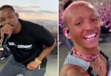 Jaden Smith a invité son père Will Smith sur scène à Coachella !