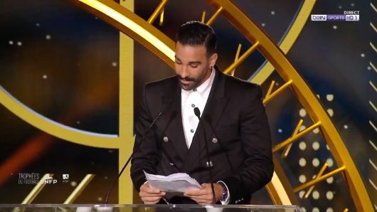 Adil Rami : son extraordinaire show aux trophées UNFP (Vidéo)