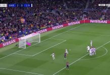 Lionel Messi : son superbe coup franc face à Liverpool (Vidéo)