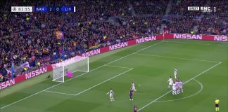 Lionel Messi : son superbe coup franc face à Liverpool (Vidéo)