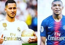 Les fans du Real réclament Mbappé lors de la présentation d’Eden Hazard