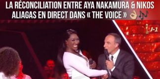 Aya Nakamura dans The Voice, elle fait la paix avec Nikos Aliagas !
