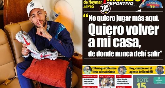 Neymar aurait demandé son départ du PSG et pourrait retourner au Barca !