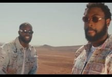 Damso et Vegedream dans le désert pour le clip Personne !