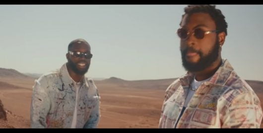 Damso et Vegedream dans le désert pour le clip Personne !