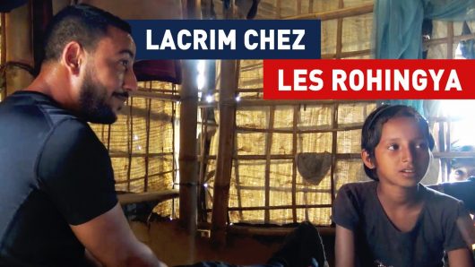 Lacrim a rencontré une enfant Rohingya dont le destin l’a bouleversé [Vidéo]