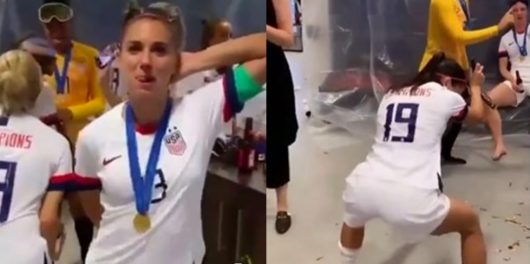 Alex Morgan se lâche après la victoire des Etats Unis et enflamme la toile (Vidéos)