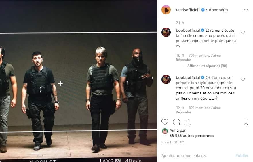 Kaaris dans le film d'Olivier Marchal, Booba le clash violemment avec des commentaires fracassants !