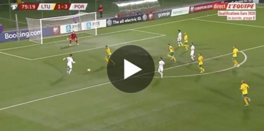 Cristiano Ronaldo assomme la Lituanie à avec un quadruplé [Vidéo]