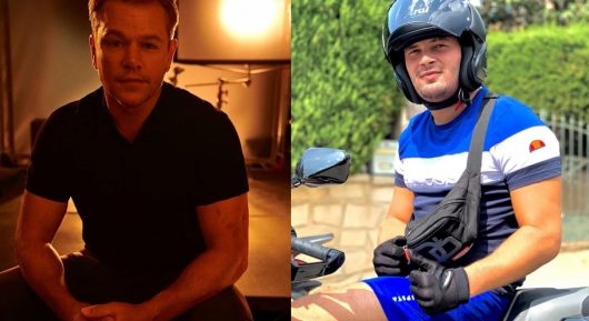 Jul : Matt Damon reprend son célèbre signe du rappeur Marseillais qui lui adresse un message !