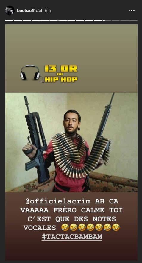 Booba envoie un message à Lacrim après son embrouille avec Sofiane