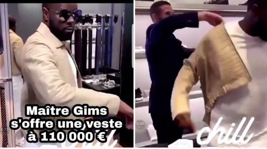 Gims s'achète une veste en alligator à 110 000 euros [Vidéo]