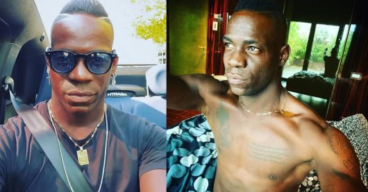 Mario Balotelli explose sa voiture sur le portail d'un voisin en se trompant de maison [Photo]