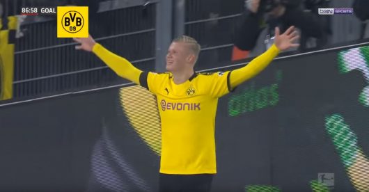 Erling Braut Håland a encore marqué avec un doublé en seulement 9 minutes [Vidéo]