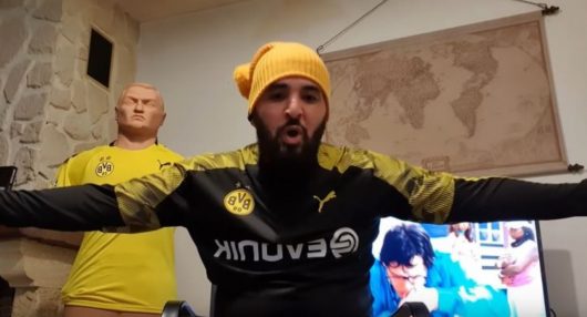 Mohamed Henni jubile après la défaire du PSG face à Dortmund et annonce leur élimination