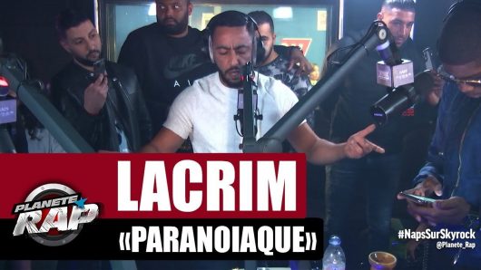 Lacrim lâche un inédit très énervé avec le titre Paranoïaque [Video]
