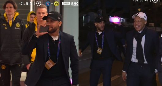 Neymar son attitude incroyable avant PSG-Dortmund en totale décontraction