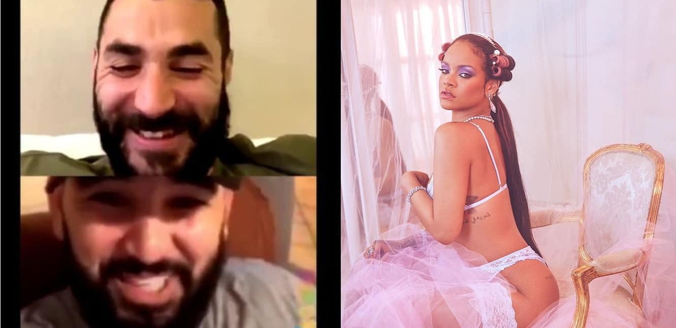 La réaction géniale de Benzema lorsque Mohamed Henni parle de Florentin Pogba et revient sur sa relation avec Rihanna