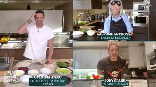 JoeyStarr dézingue Cyril Lignac lors d'un cours de cuisine en direct et crée un gros malaise !