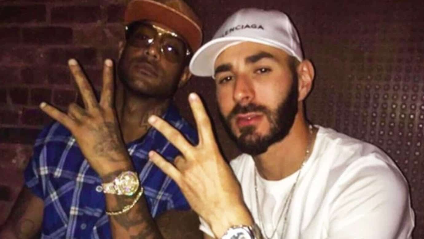 Benzema : se réaction étonnante lorsqu’il apprend en direct l'unfollow de Booba