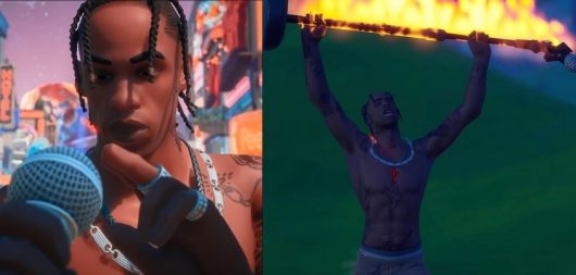 Travis Scott a mis le feu lors d'un concert virtuel incroyable sur Fortnite devant plus de 12 millions de spectateurs
