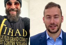Médine moqué par le militant RN, Damien Rieu pour son tee-shirt Jihad, il le recarde de la meilleure des manières