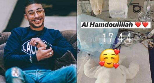 Maes annonce la naissance de son premier enfant
