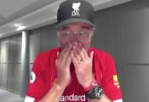Les larmes de Jürgen Klopp après le sacre de Liverpool pour rendre hommage à Gerrard