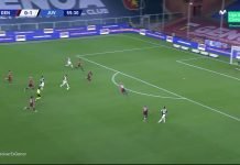 Cristiano Ronaldo : son superbe but face au Genoa sur une puissante frappe