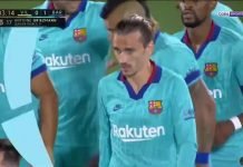 Antoine Griezmann répond aux détracteurs avec un but sublime sur une talonnade géniale de Messi