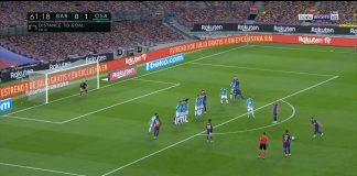 Lionel Messi : son magnifique coup franc pleine lucarne malgré la défaite contre Osasuna