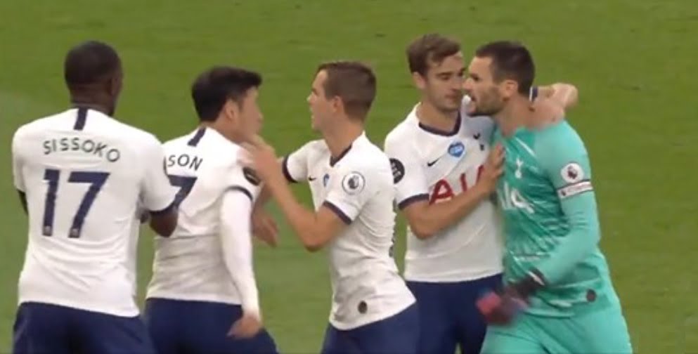 Hugo Lloris pète un plomb et veut se battre avec son coéquipier Heung-min Son [Vidéo]