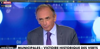 Eric Zemmour se fait détruire par les internautes pour avoir comparé les Verts au vert de l’Islam