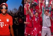 MHD : Les joueurs du Bayern célèbrent le titre face au PSG sur « Afro Trap Part.3 »