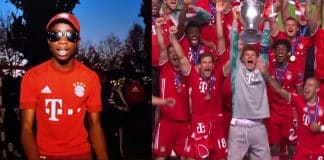 MHD : Les joueurs du Bayern célèbrent le titre face au PSG sur « Afro Trap Part.3 »