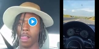 Koba LaD se filme à plus de 210 km/h sur l’autoroute pour dévoiler un titre inédit