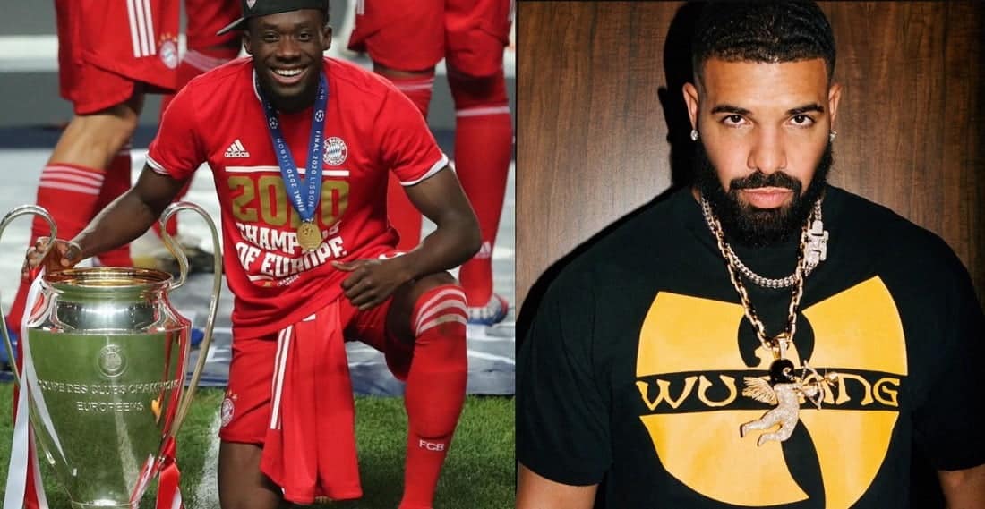 Alphonso Davies devient dingue en apprenant que Drake le suit sur Instagram (Vidéo)