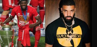 Drake : Alphonso Davies devient dingue en apprenant ce geste du rappeur Canadien