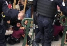 PNL : Les images chocs de l’arrestation musclée d’Ademo étranglé par un policier
