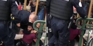PNL : Les images chocs de l’arrestation musclée d’Ademo étranglé par un policier