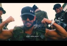 Lacrim lourdement armé pour partir en guerre dans Jacques Chirac (Vidéo)