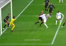Le superbe but de Benzema sur un incroyable geste acrobatique face à M’Gladbach (Vidéo)