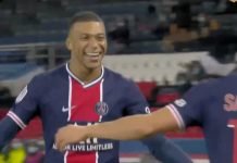 Le PSG atomise Angers 6 buts à 1 avec un but incroyable de Florenzi (Vidéo)