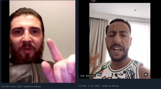 Lacrim menacé physiquement par le rappeur Awaj, très énervé !