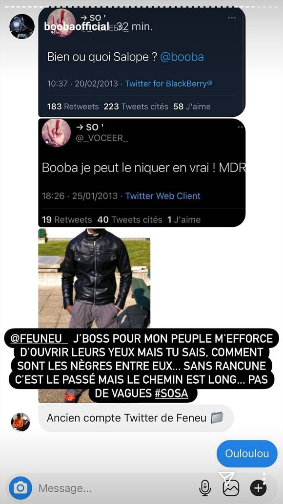 Feuneu menace sévèrement Booba sur d'anciens tweets, B2O répond d'une façon surprenante