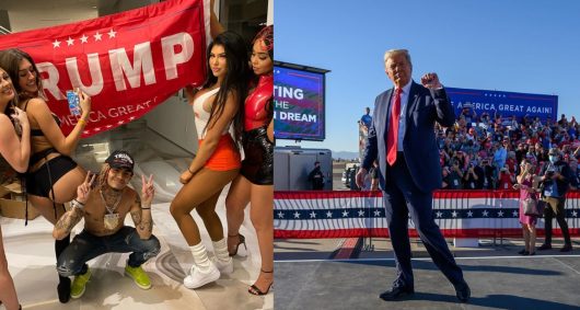 Lil Pump rejoint Donald Trump sur scène qui lui manque totalement de respect !