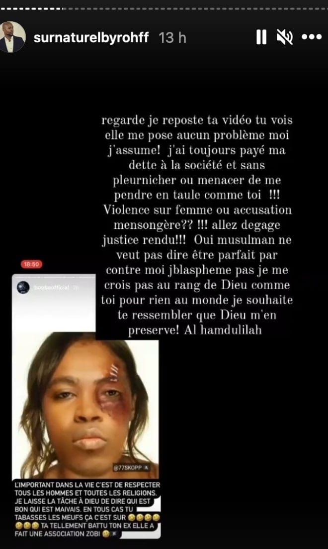 Rohff attaque sévèrement Booba l'accusant d'être attiré par les hommes après son feat avec JSX