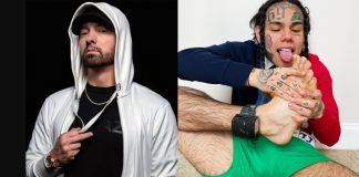 6ix9ine fume Eminem en battle selon Charlamagne !