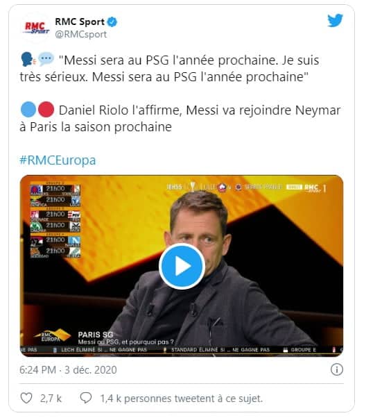 Lionel Messi va rejoindre Neymar au PSG, un journaliste révèle tout !