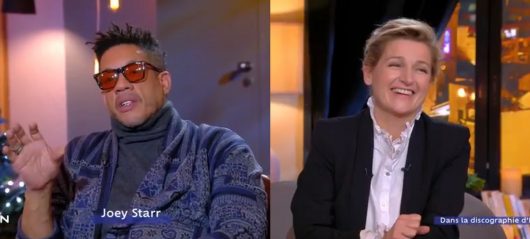 JoeyStarr recadre méchamment une animatrice en direct à la TV